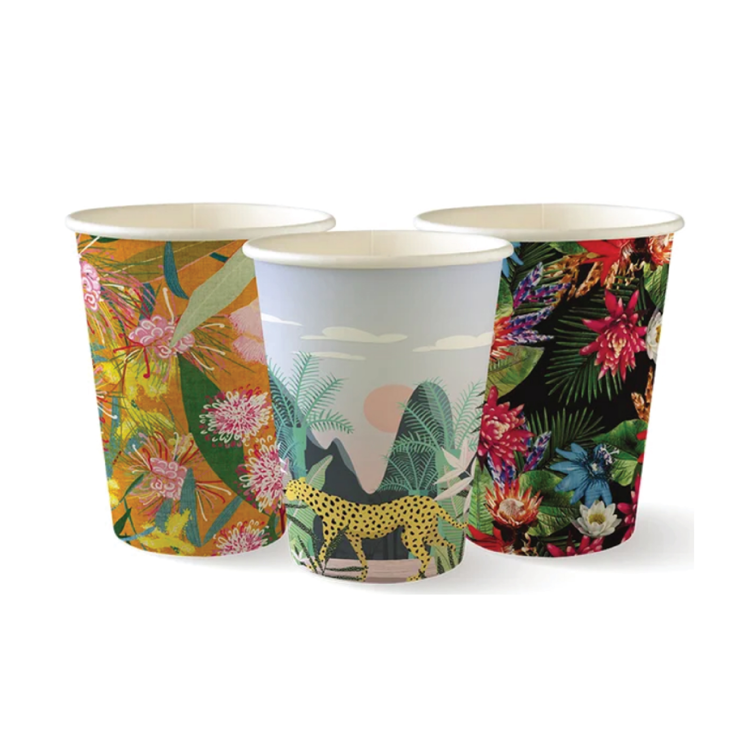 TAKEAWAY CUP BIO ART SERIES 12OZ SINGLE WALL 1000 - Global Beverage ...